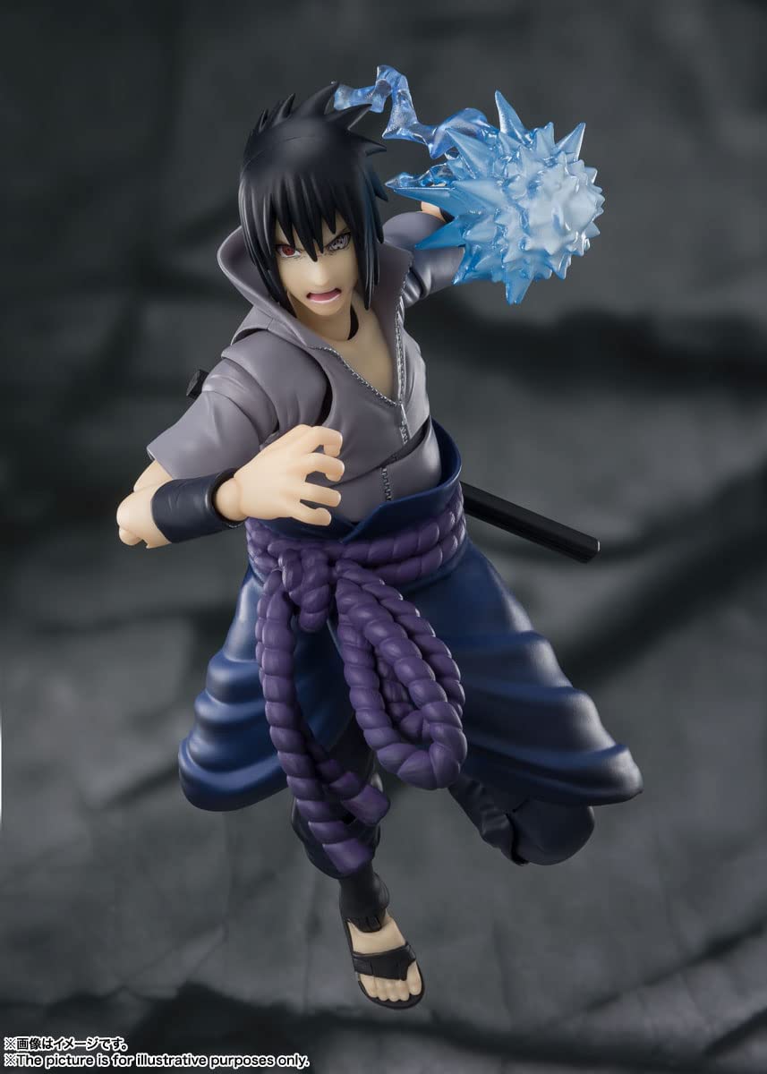 BANDAI S.H. Figuarts Sasuke Uchiha Figure Naruto: Shippuuden- Japan Figure Store - #1 Bring To You The Best Japanese Goods