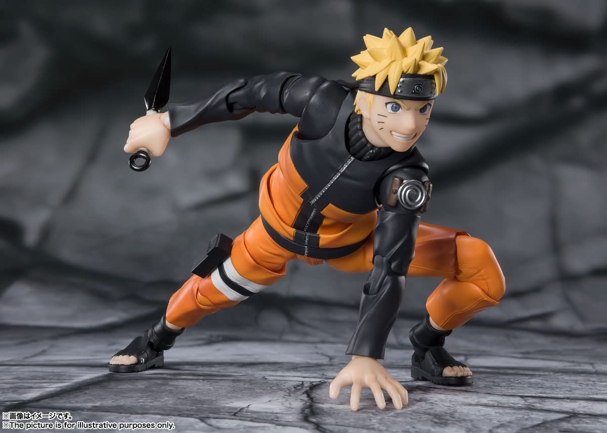BANDAI S.H. Figuarts Naruto Uzumaki Figure Naruto: Shippuuden- Japan Figure Store - #1 Bring To You The Best Japanese Goods