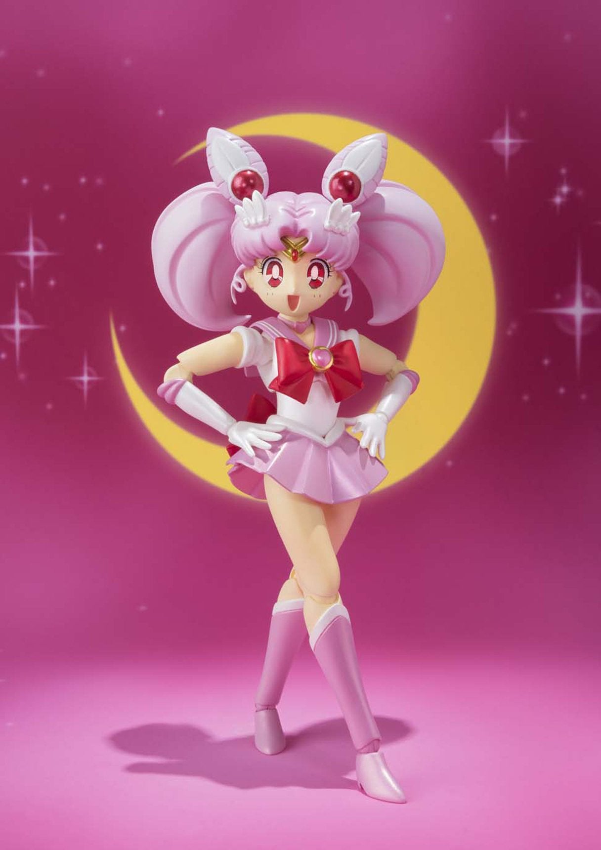 Bandai Spirits Japan Shfiguarts Sailor Moon Chibi Moon 100Mm Pvc Abs Figure- Japan Figure Store - #1 Bring To You The Best Japanese Goods