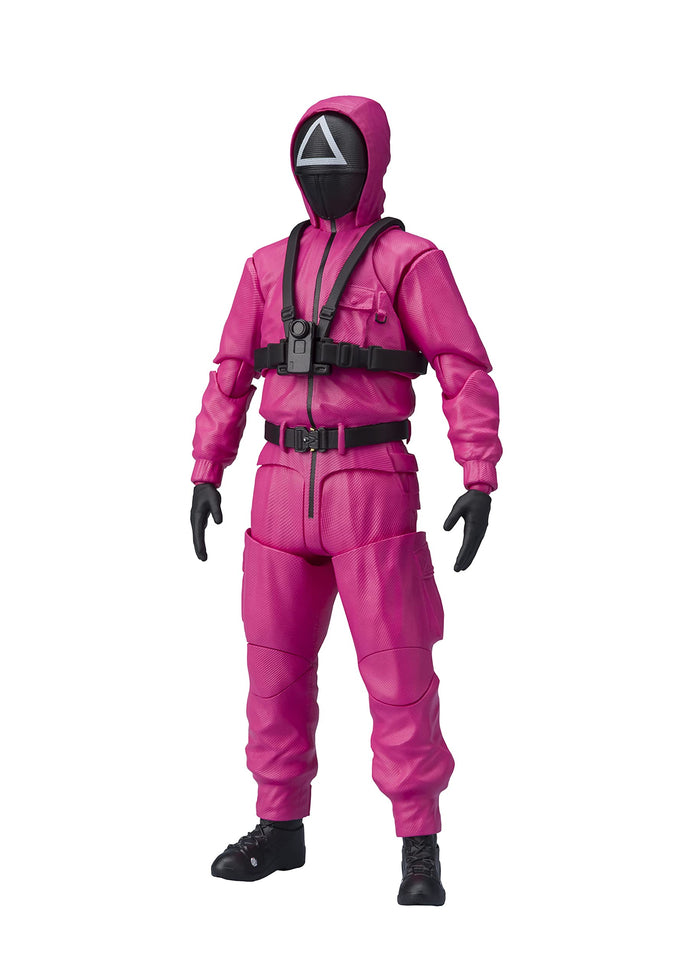 Bandai Spirits S.H.Figuarts Squid Game Masked Soldier Japanese Painted Action Figure- Japan Figure Store - #1 Bring To You The Best Japanese Goods