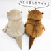 Shinada Global Mochi Otter Gray (L) 22x22x30cm MOKW-0350G- Japan Figure Store - #1 Bring To You The Best Japanese Goods