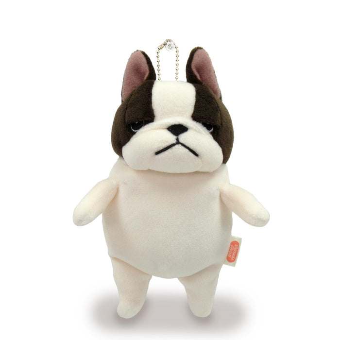 title Shinada Global Mochi Series Mobu-0088Py Stuffed Bulldog 7x5x14cm- Japan Figure Store - #1 Bring To You The Best Japanese Goods