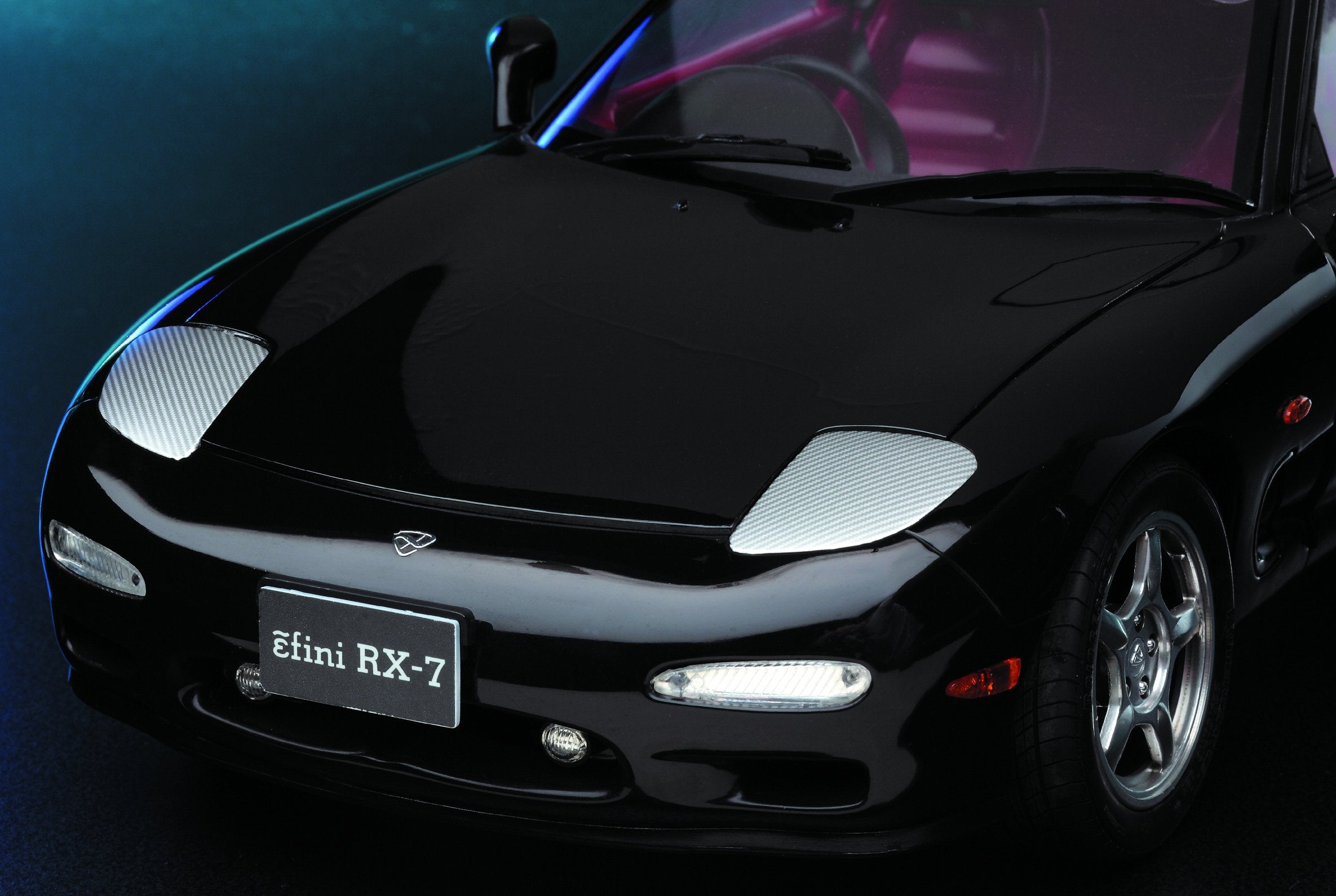 HASEGAWA Tf-19 Silver Carbon Finish 12 1 Sheet 90 X 200Mm- Japan Figure Store - #1 Bring To You The Best Japanese Goods