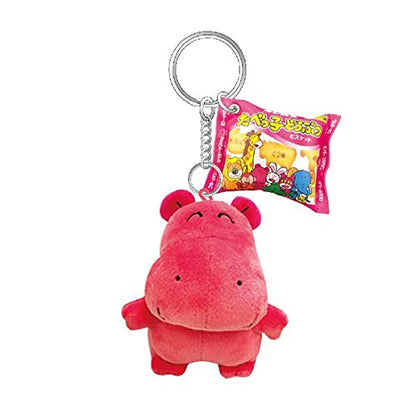 SK JAPAN Tabekko Dobutsu Plush Keychain Hippo- Japan Figure Store - #1 Bring To You The Best Japanese Goods