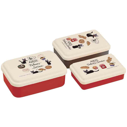 SKATER Studio Ghibli Kiki'S Delivery Service Lunch Container Set 3 Pcs- Japan Figure Store - #1 Bring To You The Best Japanese Goods