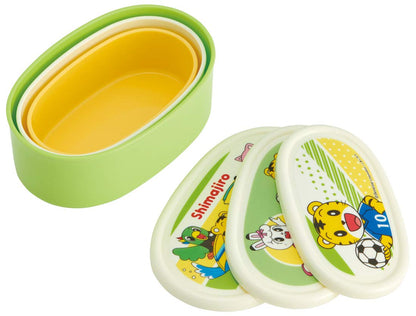 Skater Bento Box Set Of 3 Made In Japan 860Ml Srs3S - Shimajiro Sports Sealed Container- Japan Figure Store - #1 Bring To You The Best Japanese Goods