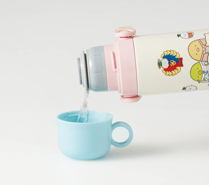 Skater Children&S 2Way Stainless Kids Water Bottle With Cup 580Ml Sumikko Gurashi Gakuen Girls Skdc6-A- Japan Figure Store - #1 Bring To You The Best Japanese Goods