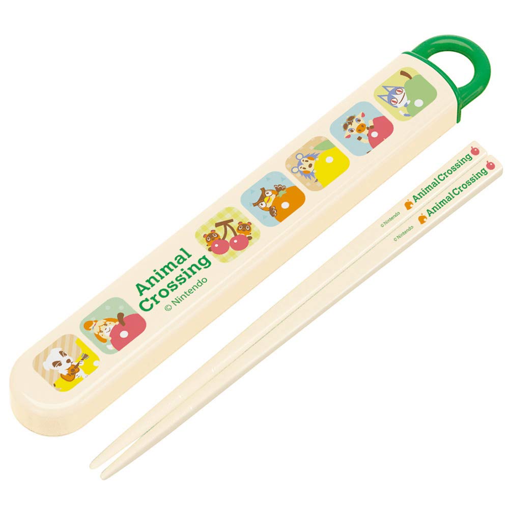 SKATER Animal Crossing Antibacterial Chopstick Box Set- Japan Figure Store - #1 Bring To You The Best Japanese Goods