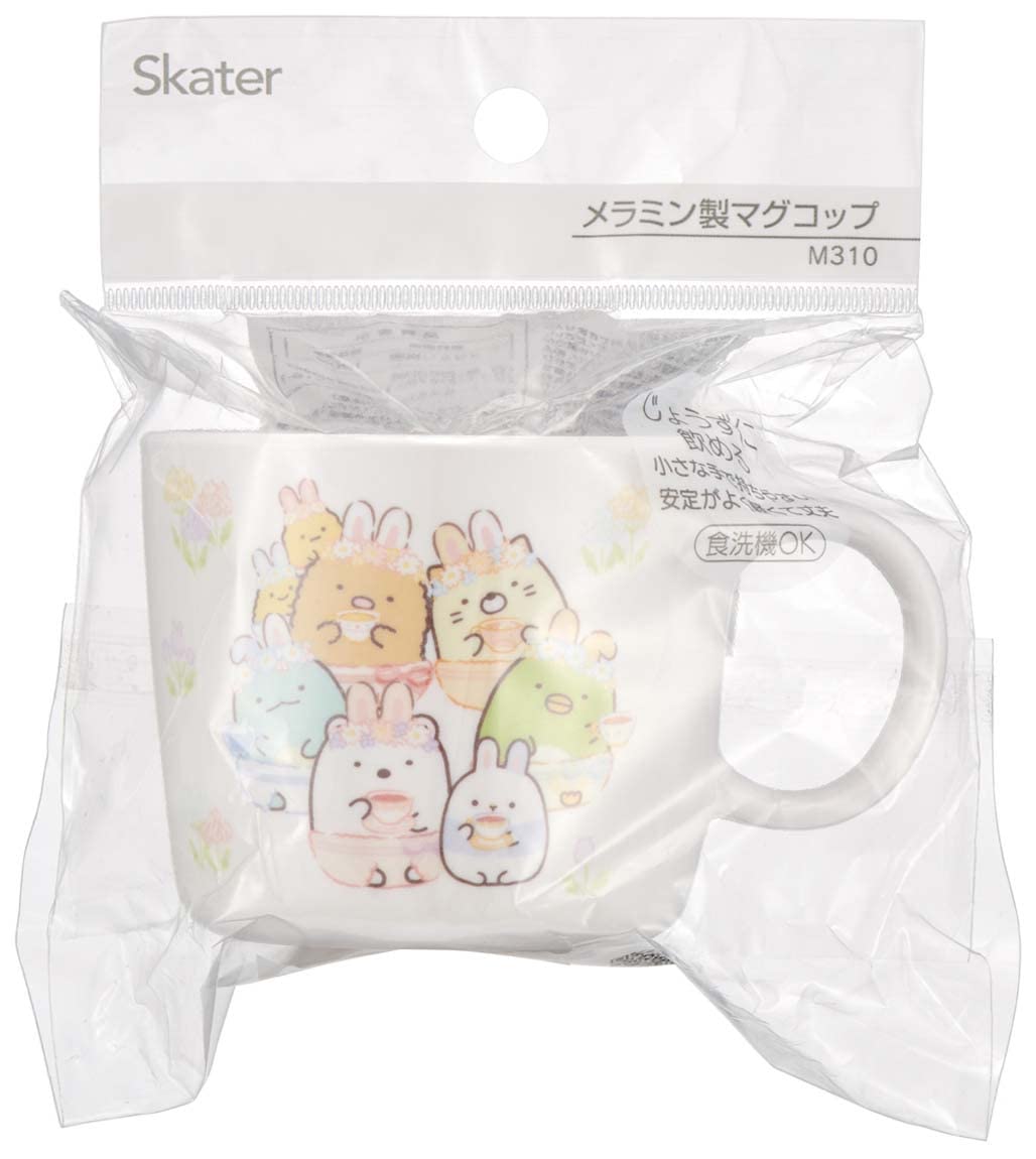 Skater Kids Melamine Mug 230Ml Sumikkogurashi Rabbit Rice Japan M310-A- Japan Figure Store - #1 Bring To You The Best Japanese Goods