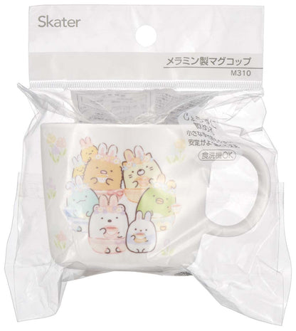 Skater Kids Melamine Mug 230Ml Sumikkogurashi Rabbit Rice Japan M310-A- Japan Figure Store - #1 Bring To You The Best Japanese Goods