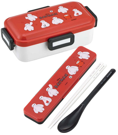 Skater Combi Set Chopsticks Spoon Set Disney Baymax Japan 18Cm CCS3SAAG-A- Japan Figure Store - #1 Bring To You The Best Japanese Goods