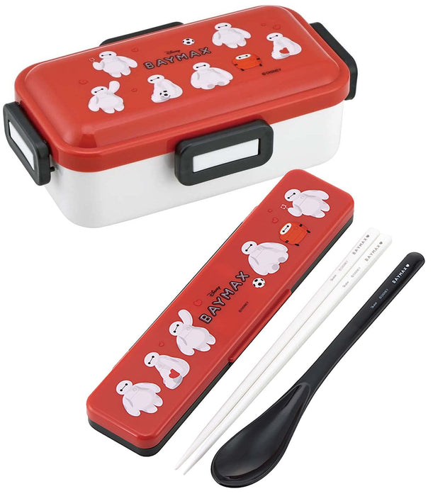 Skater Combi Set Chopsticks Spoon Set Disney Baymax Japan 18Cm CCS3SAAG-A- Japan Figure Store - #1 Bring To You The Best Japanese Goods