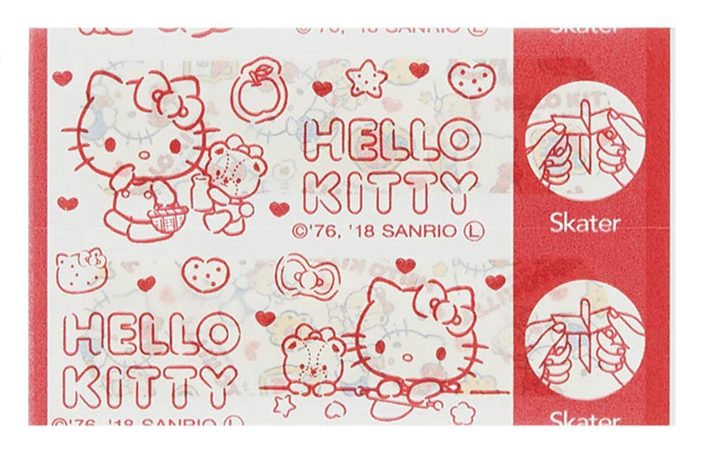 SKATER First Aid Plaster Set M Size Hello Kitty Cookie- Japan Figure Store - #1 Bring To You The Best Japanese Goods