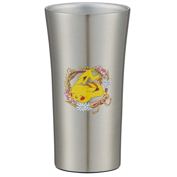 Pokemon Center Stainless Tumbler Antique Pikachu- Japan Figure Store - #1 Bring To You The Best Japanese Goods