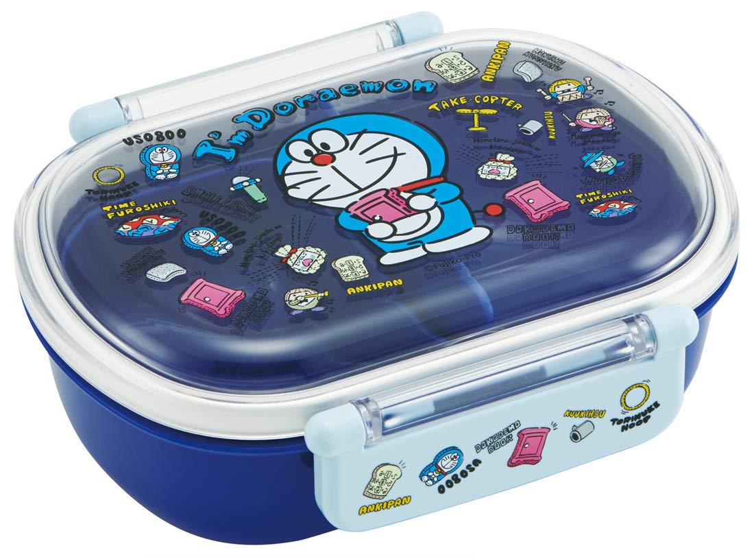 SKATER Doraemon Antibacterial Tight Lunch Box 360Ml- Japan Figure Store - #1 Bring To You The Best Japanese Goods