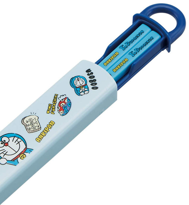 SKATER Doraemon Antibacterial Slide Chopsticks Box Set- Japan Figure Store - #1 Bring To You The Best Japanese Goods