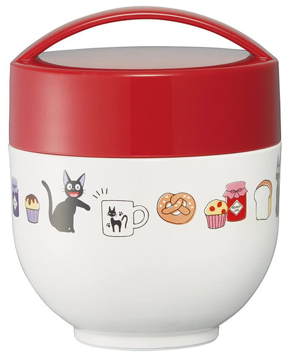 Skater Japan Antibacterial Insulated Bento Box Bowl 540Ml Kiki'S Delivery Service Ghibli- Japan Figure Store - #1 Bring To You The Best Japanese Goods