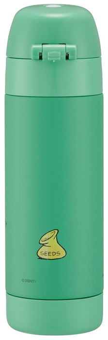 Skater 500ml Stainless Steel Water Bottle Mickey Mouse Green World- Japan Figure Store - #1 Bring To You The Best Japanese Goods