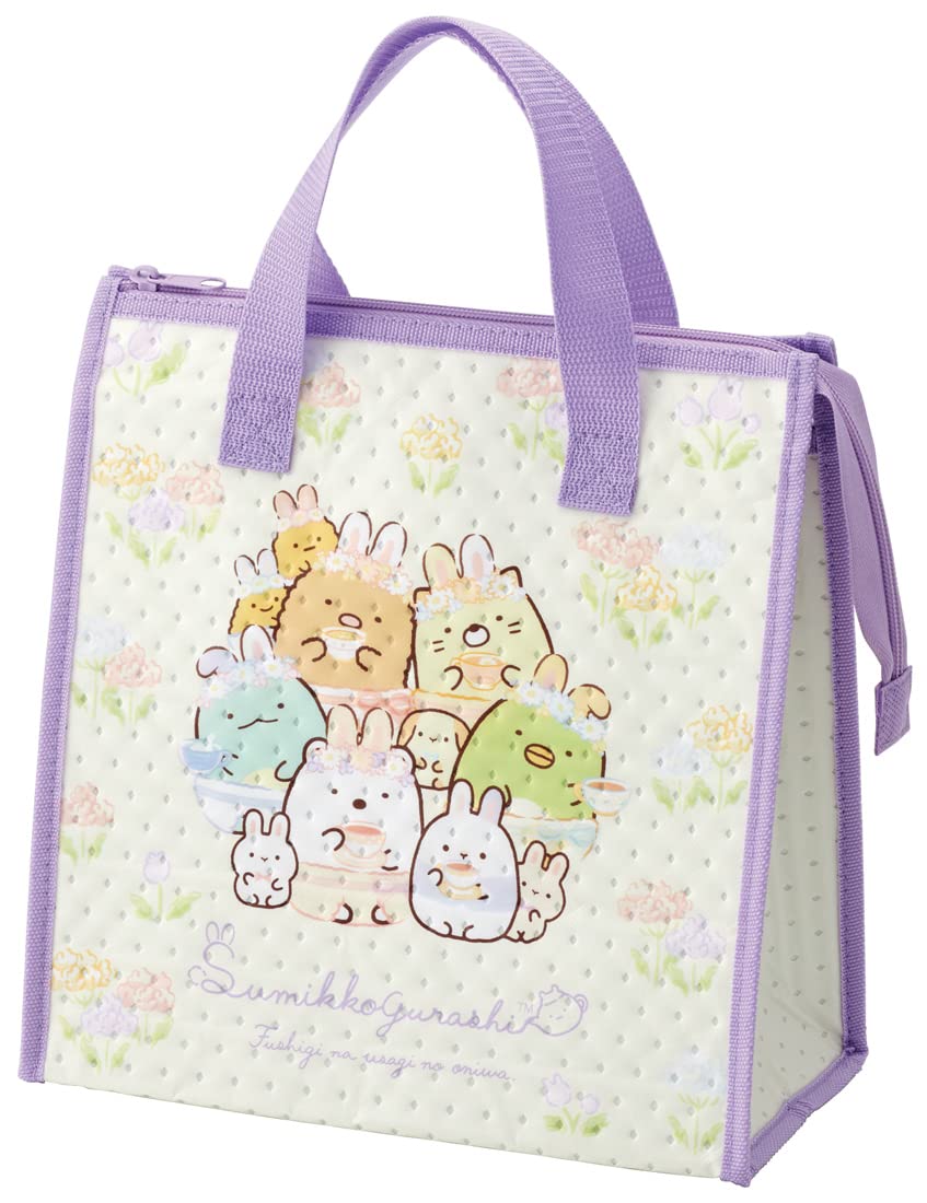 Skater Lunch Bag Non-Woven Cooler Bag Sumikko Gurashi Rabbit Rice Fbc1-A- Japan Figure Store - #1 Bring To You The Best Japanese Goods
