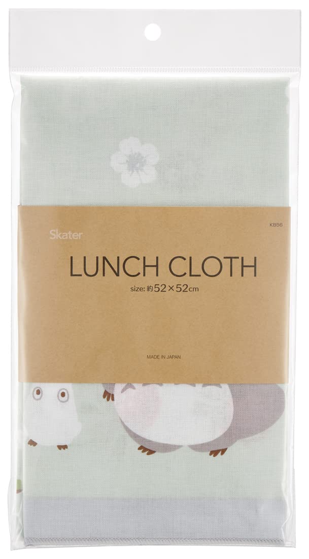 Skater Lunch Cloth Large 52 X 52 Cm My Neighbor Totoro Wooden Strawberry Made In Japan Kb56- Japan Figure Store - #1 Bring To You The Best Japanese Goods