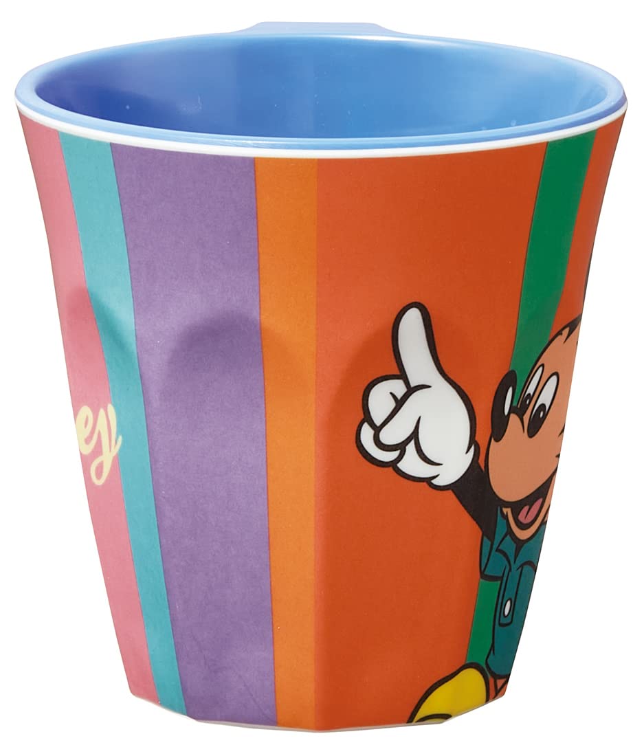 Skater 300Ml Disney Retro Mickey Mouse Melamine Tumbler W/ Handle Made In Japan- Japan Figure Store - #1 Bring To You The Best Japanese Goods