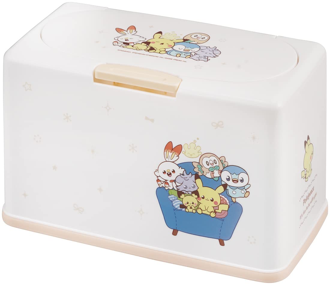 Skater Mkst1Nag-A Antibacterial Mask Stocker Japan Holds 60 Pokemon Poke Pieces- Japan Figure Store - #1 Bring To You The Best Japanese Goods