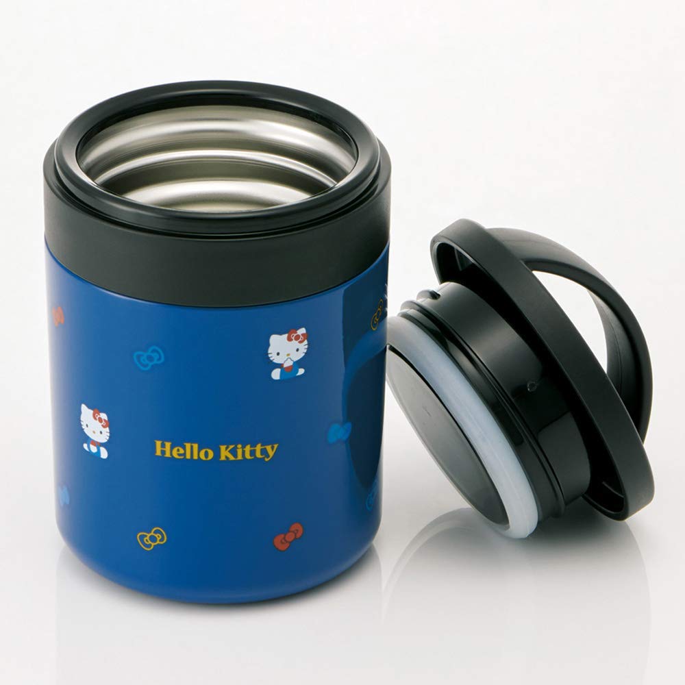 Skater Thermal Insulated Soup Jar 300Ml Kitty Dot Sketch Sanrio Japan- Japan Figure Store - #1 Bring To You The Best Japanese Goods