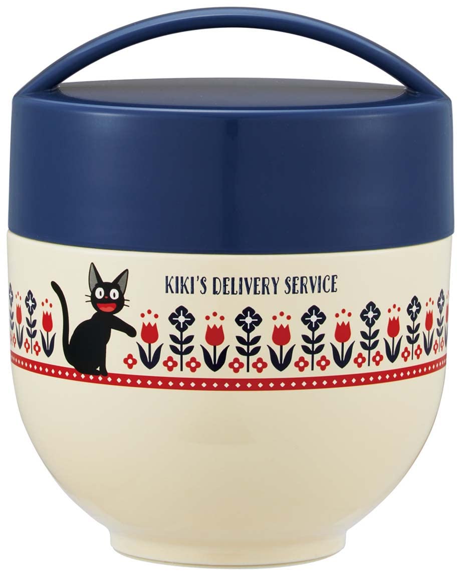 Cafe Bowl Lunchbox Modern Flower Ldnc6Ag Kiki'S Delivery Service- Japan Figure Store - #1 Bring To You The Best Japanese Goods