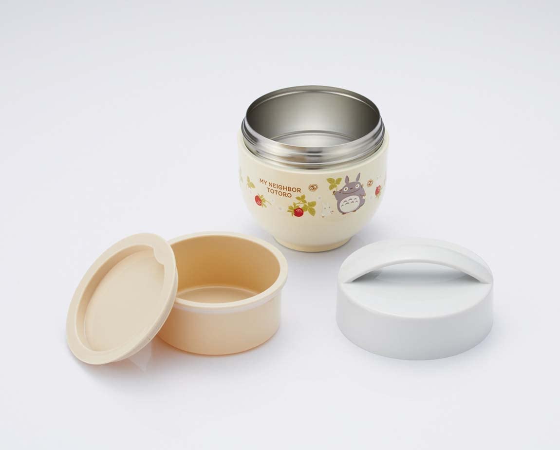 Cafe Bowl Lunchbox Raspberry Ldnc6Ag My Neighbor Totoro- Japan Figure Store - #1 Bring To You The Best Japanese Goods