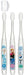 SKATER Clear Soft Toothbrush Set 3 Pcs For Kindergarten Kids Frozen- Japan Figure Store - #1 Bring To You The Best Japanese Goods