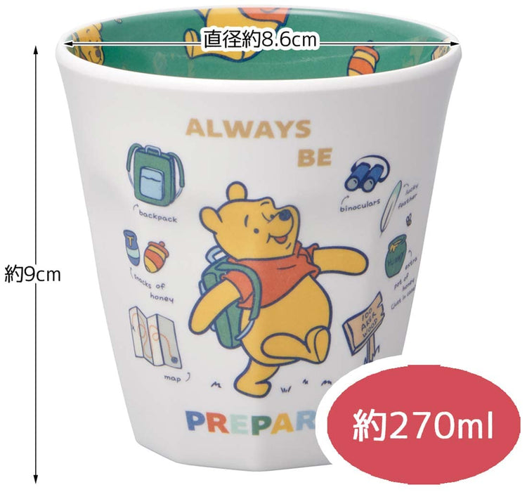 Skater Japan Melamine Cup 270Ml Disney Winnie The Pooh Outdoor Mtb2Ts-A- Japan Figure Store - #1 Bring To You The Best Japanese Goods