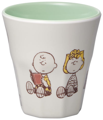 Skater 270Ml Melamine Cup Peanack Comic Snoopy Japan Mtb2-A- Japan Figure Store - #1 Bring To You The Best Japanese Goods