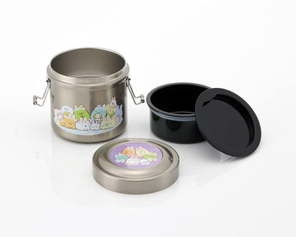 Skater Vacuum Stainless Steel Lunch Box Sumikko Gurashi Mysterious Rabbit Rice 600Ml Japan Antibacterial Bowl Stlb1Ag_590412- Japan Figure Store - #1 Bring To You The Best Japanese Goods