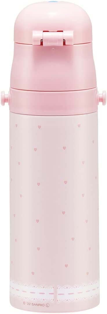 Skater My Melody Yasashii Music 470Ml Stainless Steel Japan Water Bottle For Girls Sdc4-A- Japan Figure Store - #1 Bring To You The Best Japanese Goods