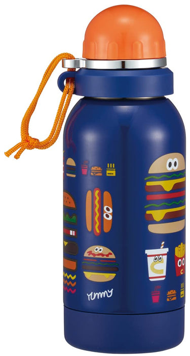 Skater 580ml Single Layer Steel Bottle for Healthy Room Temp Drinks- Japan Figure Store - #1 Bring To You The Best Japanese Goods