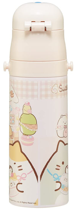 Skater Water Bottle Sumikko Gurashi Candy Store 470Ml Children&S Stainless Steel Sports Bottle Sdc4-A- Japan Figure Store - #1 Bring To You The Best Japanese Goods