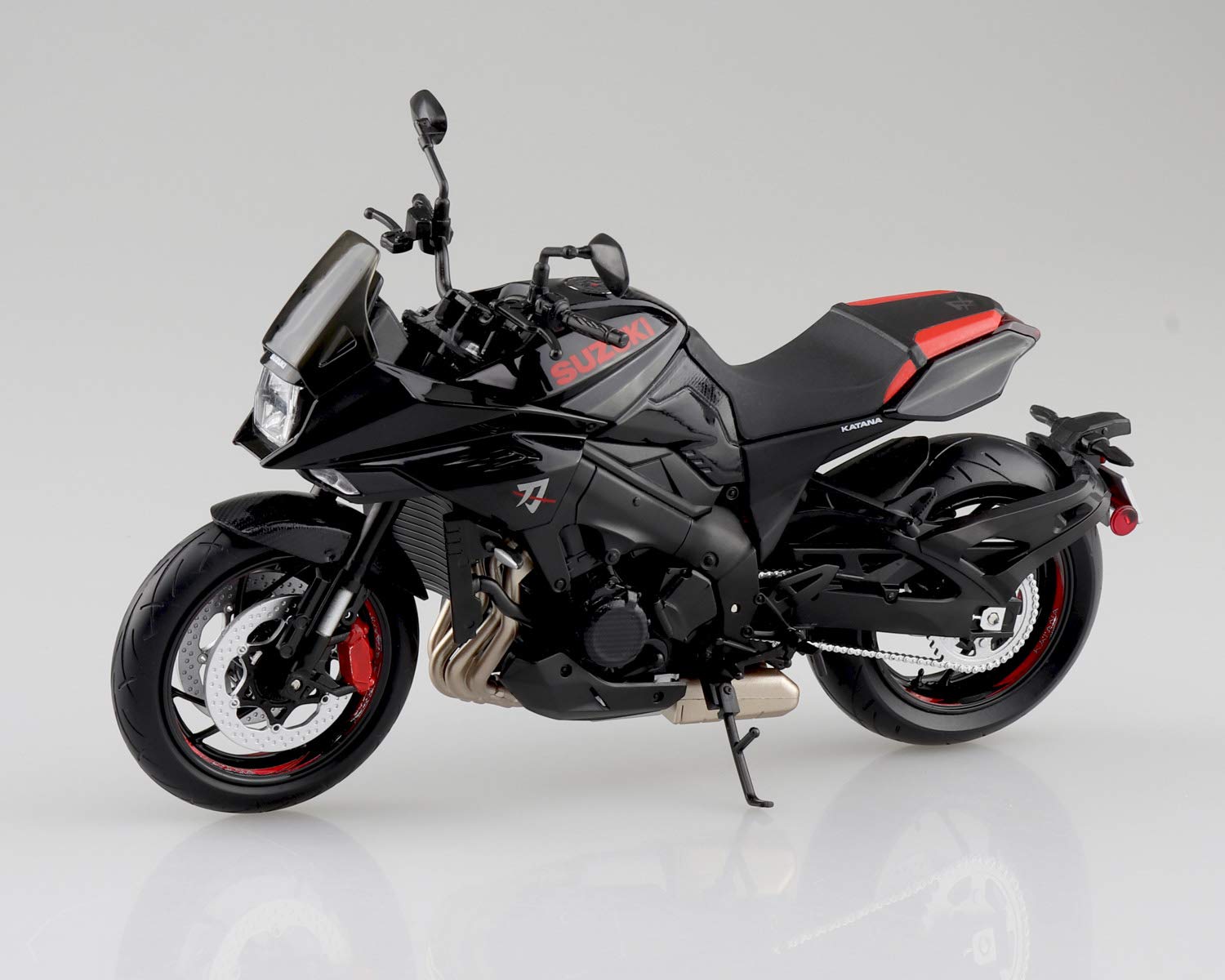 AOSHIMA Skynet 07027 Suzuki Gsx-S1000S Katana Glass Black 1/12 Scale Finished Model- Japan Figure Store - #1 Bring To You The Best Japanese Goods
