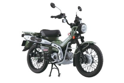 Honda Ct125 Pearl Organic Green 1/12 Bike - Qingdao Cultural Textbook Society (Aoshima)- Japan Figure Store - #1 Bring To You The Best Japanese Goods