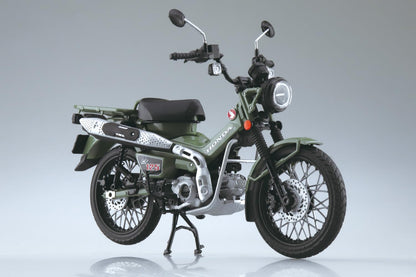 Honda Ct125 Pearl Organic Green 1/12 Bike - Qingdao Cultural Textbook Society (Aoshima)- Japan Figure Store - #1 Bring To You The Best Japanese Goods