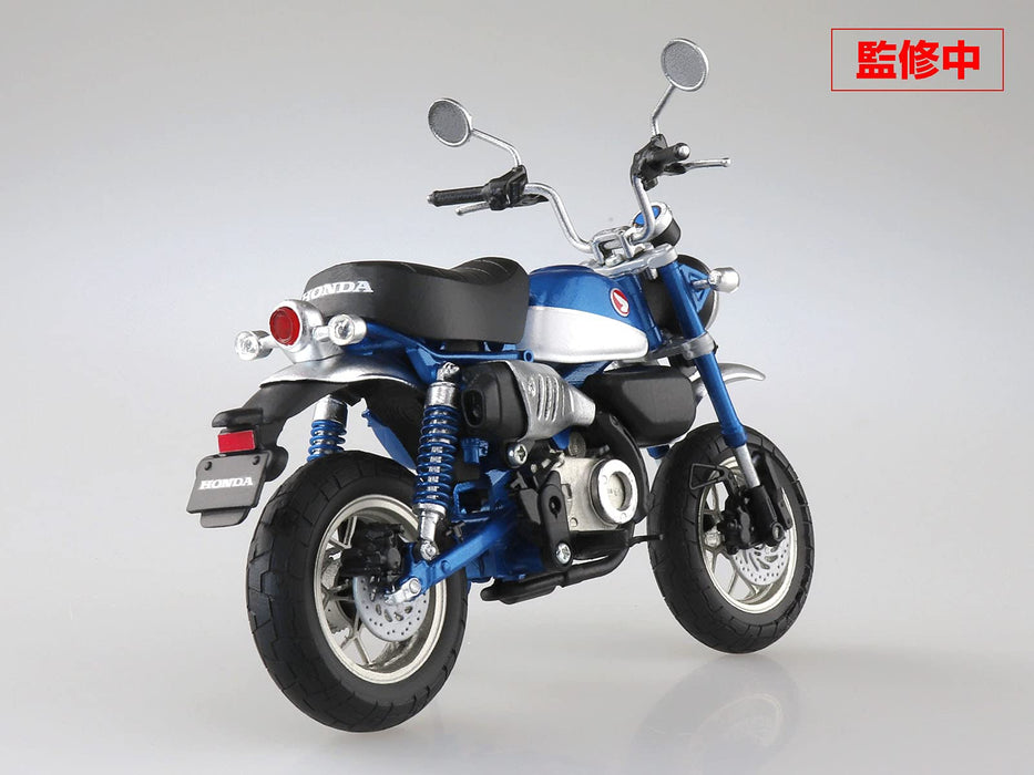 AOSHIMA Skynet 1/12 Honda Monkey 125 Glittering Blue Finished Model- Japan Figure Store - #1 Bring To You The Best Japanese Goods