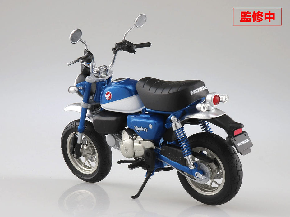 AOSHIMA Skynet 1/12 Honda Monkey 125 Glittering Blue Finished Model- Japan Figure Store - #1 Bring To You The Best Japanese Goods