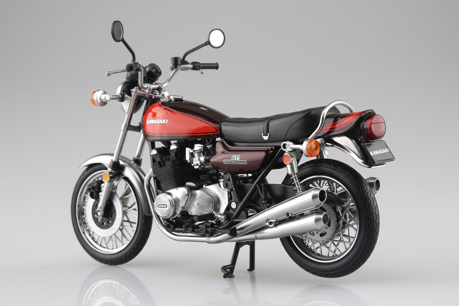 AOSHIMA Skynet 04620 Kawasaki 750Rs Z2 Fire Ball 1/12 Scale Finished Model- Japan Figure Store - #1 Bring To You The Best Japanese Goods