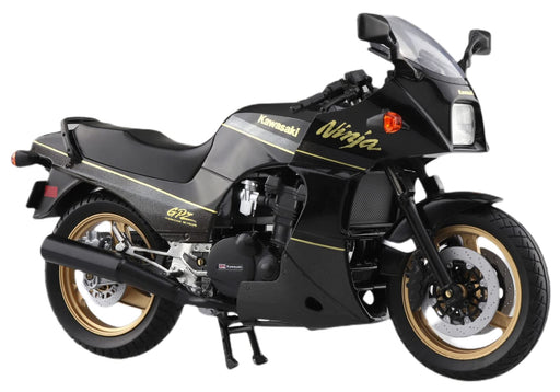 AOSHIMA Skynet 1/12 Kawasaki Gpz900R Black/Gold Finished Model- Japan Figure Store - #1 Bring To You The Best Japanese Goods