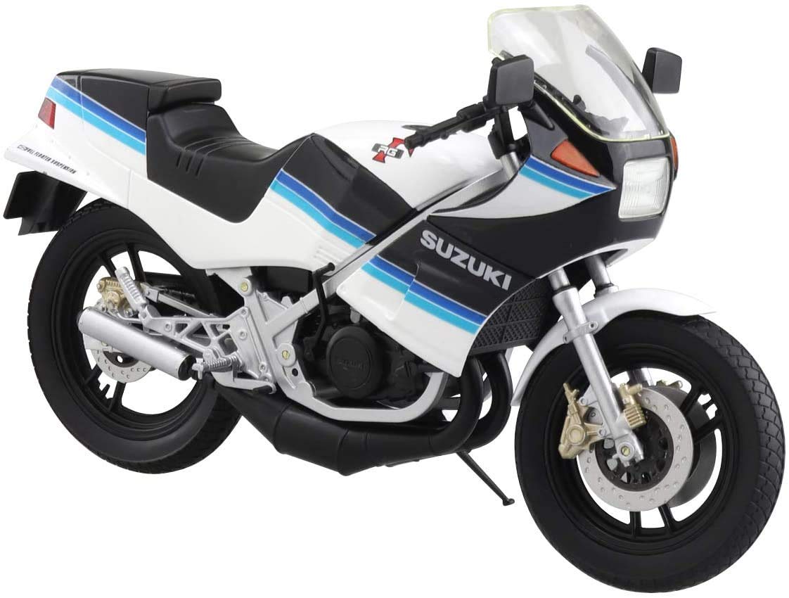 Skynet 1/12 Completed Bike Suzuki Rg250Γ Blue X White- Japan Figure Store - #1 Bring To You The Best Japanese Goods