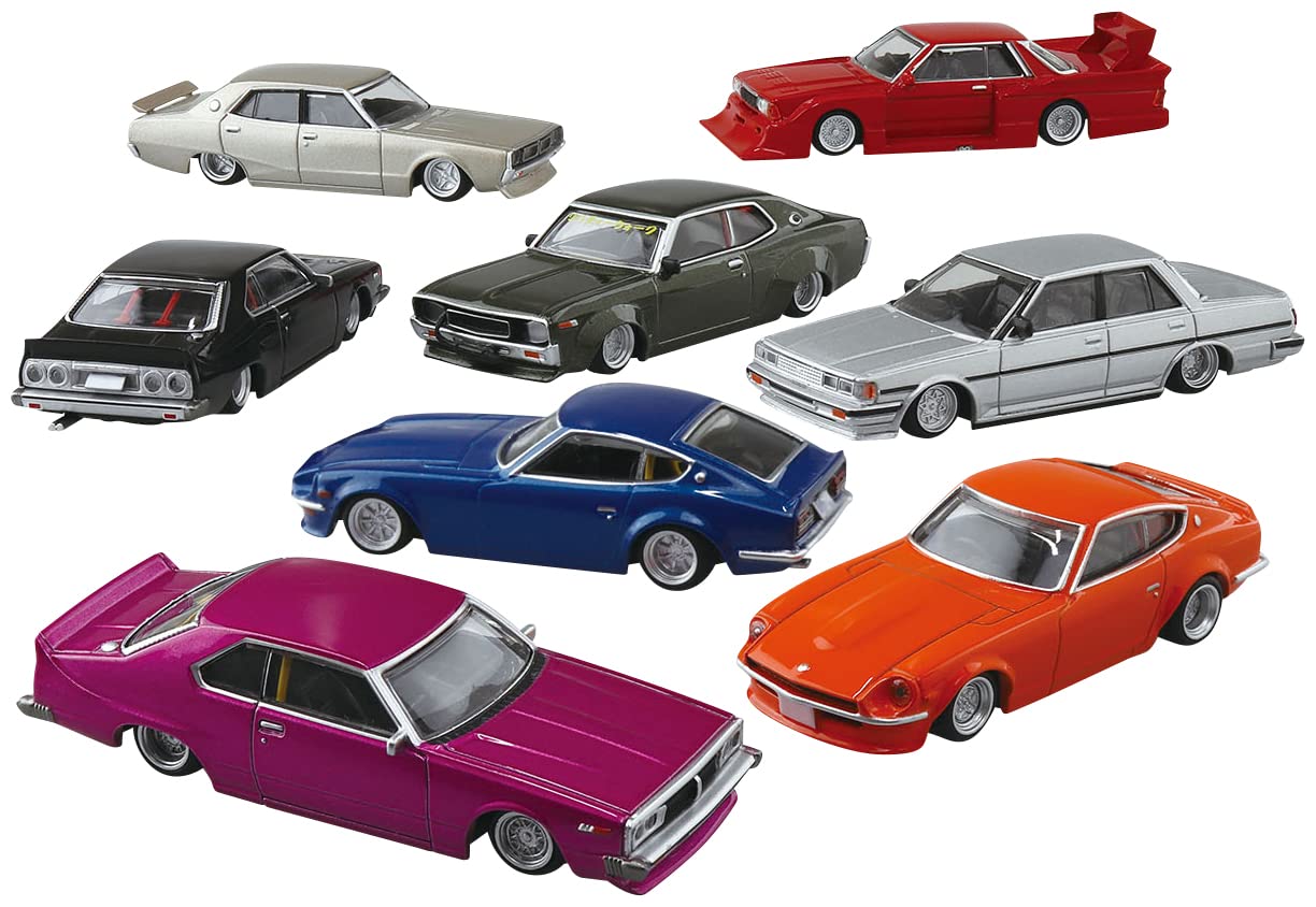 AOSHIMA Grand Champion Collection 1/64 Diecast Mini Car Part 14 Box 12 Pcs Set- Japan Figure Store - #1 Bring To You The Best Japanese Goods