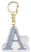 SKATER Snoopy Initial Keychain A- Japan Figure Store - #1 Bring To You The Best Japanese Goods