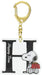 T'S FACTORY Peanuts Snoopy Initial Keychain H- Japan Figure Store - #1 Bring To You The Best Japanese Goods