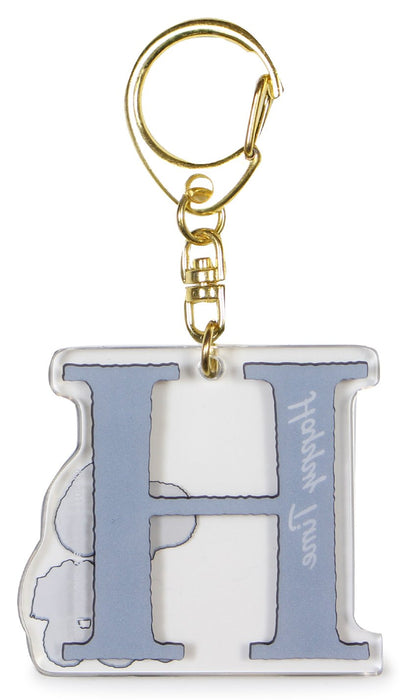 T'S FACTORY Peanuts Snoopy Initial Keychain H- Japan Figure Store - #1 Bring To You The Best Japanese Goods