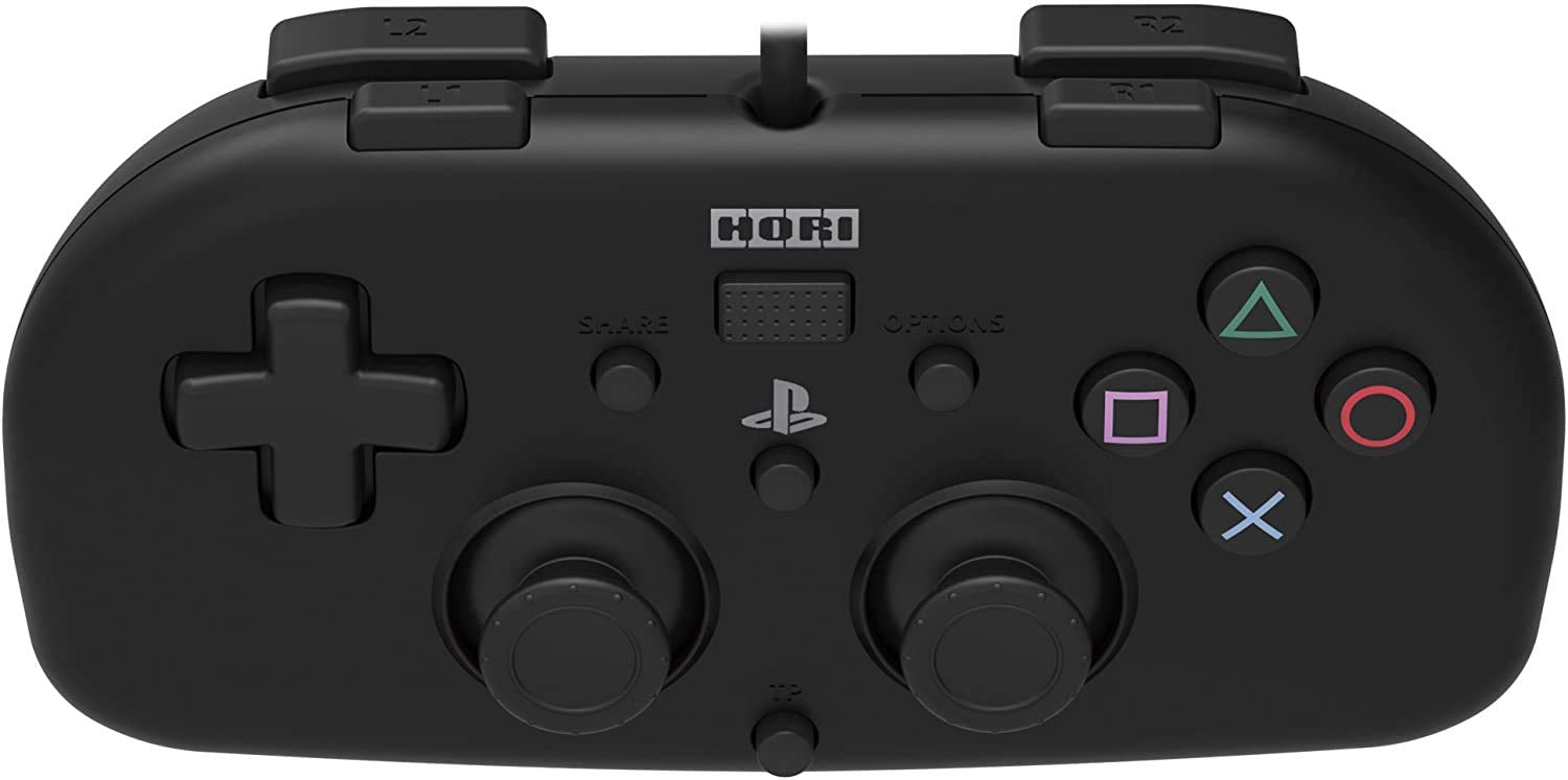 HORI Ps4 Playstation 4 Wired Controller Light Black- Japan Figure Store - #1 Bring To You The Best Japanese Goods
