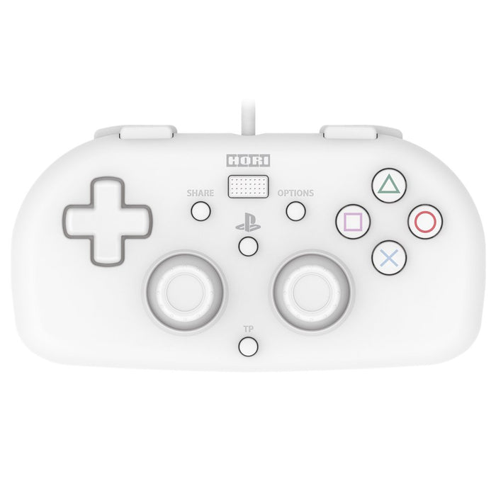 HORI Ps4 Playstation 4 Wired Controller Light White- Japan Figure Store - #1 Bring To You The Best Japanese Goods